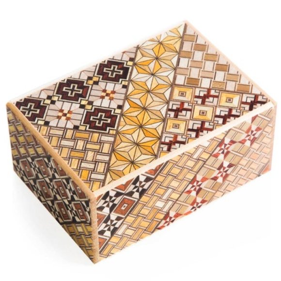 Wooden puzzle box magic box